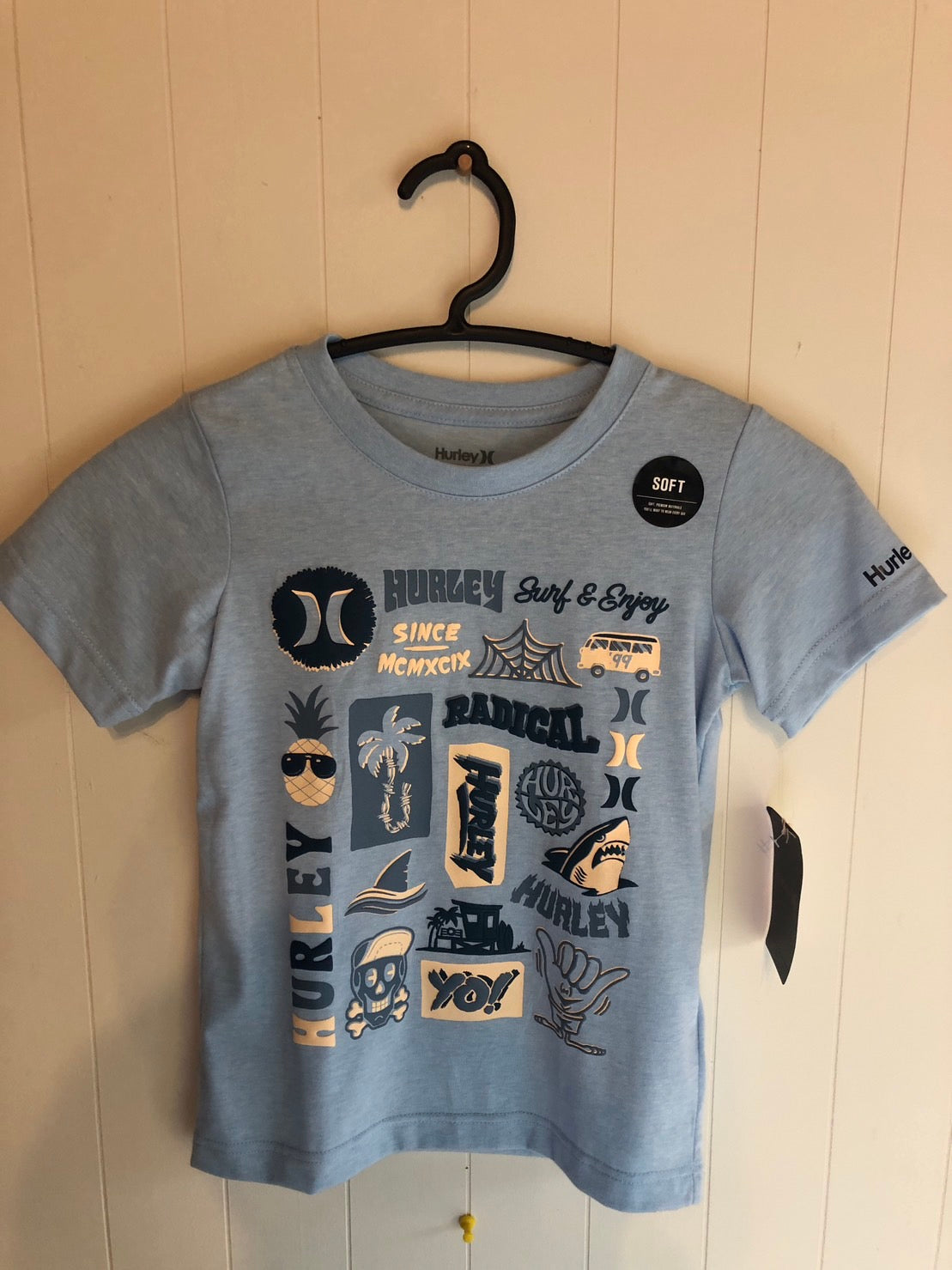 Hurley kids Tシャツ